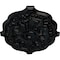 Ekena Millwork Pesaro Ceiling Medallion, Hand-Painted Jet Black, 36"W x 26"H x 1 1/2"P CM36X26PEBLF - alternate 3